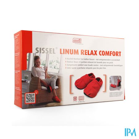 Sissel Linum Relax Comf.warmtepant.lijnz.41-45rood