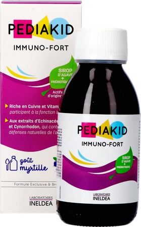 Pediakid Immuno Fortifiant Sol Buv Fl 125ml 8