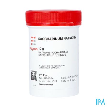 Natriumsaccharinaat 10g Fag