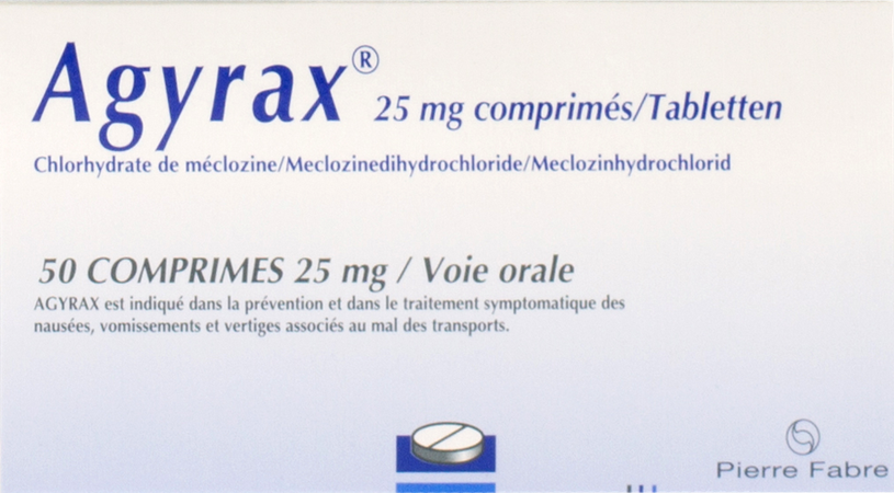 Agyrax 25mg Comp 50 15