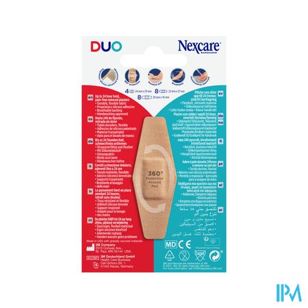 Nexcare 3m Duo Pansement Assortiment 20 5