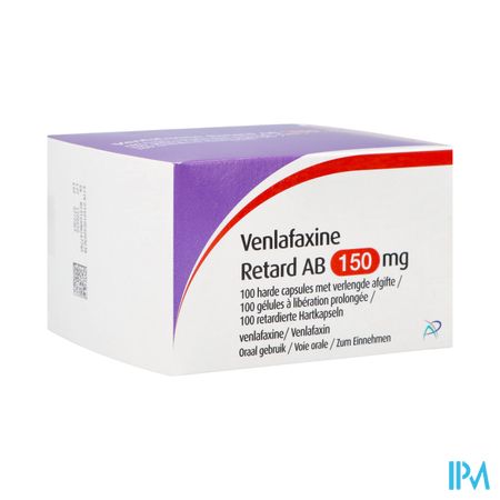 Venlafaxine Retard Ab 150,0mg Caps Verl. Afg.100