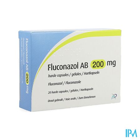 Fluconazol Ab 200mg Harde Caps 20