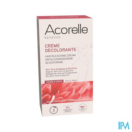 Acorelle Ontkleuringscreme Gezicht&lichaam 2x30ml