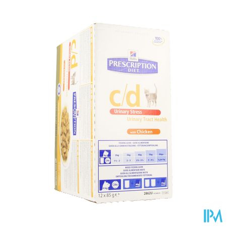 Hills Prescrip.diet Feline Cd Urin.reduc.cal12x85g