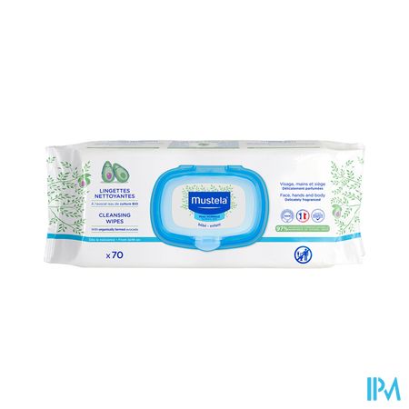 Mustela Bb Lingettes Dermo Apaissantes 70