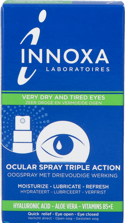 Innoxa Oogspray Zeer Droge&vermoeide Ogen 10ml 7