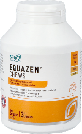 Equazen Omega 3/6 Chews Pot Caps 180 4
