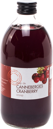 Cranberrysiroop 500ml 5025 Revogan
