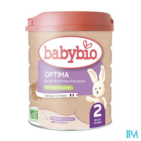 Babybio Optima 2 Opvolgmelk 800g