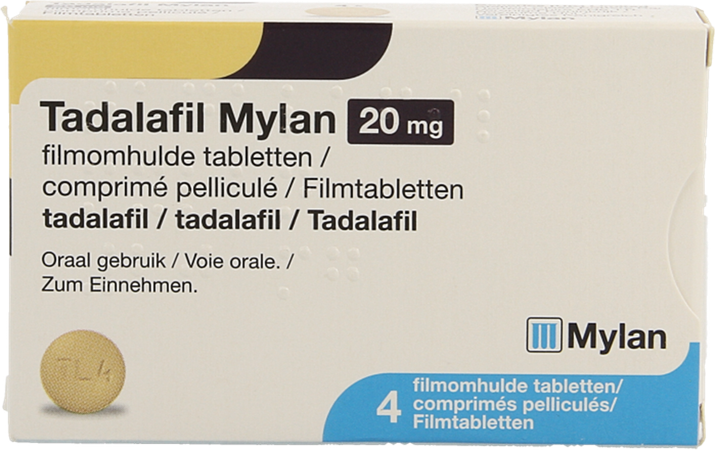Tadalafil Mylan 20mg Filmomh Tabl 4 X 20mg 1