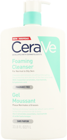 Cerave Schuimende Reinigingsgel Pompfl 1l 3