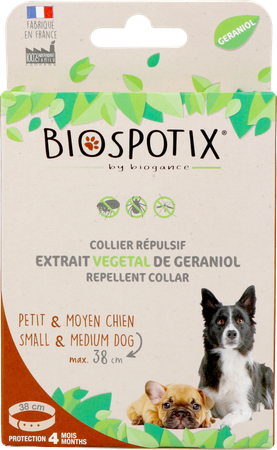Biospotix Halsband Repulsief Puppy-hond S-m 38cm 1
