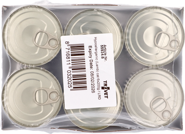 Trovet Lrd Kat Hypoallergenic Lamb 6x200g Vmd 3