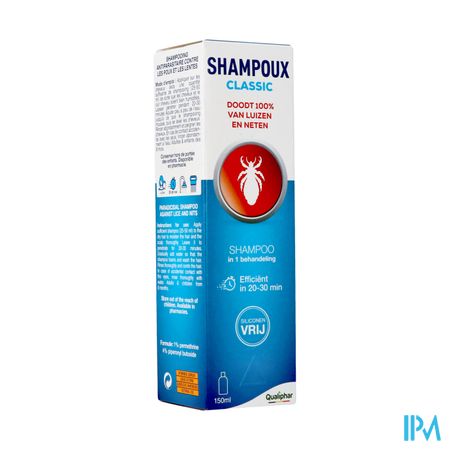 Shampoux Classic Shampoo A/luizen 150ml