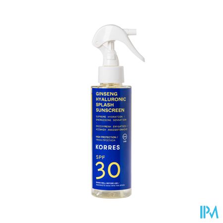 Korres Ks Ginseng Hyal. Gez.&lich. Zon Ip30 150ml 1