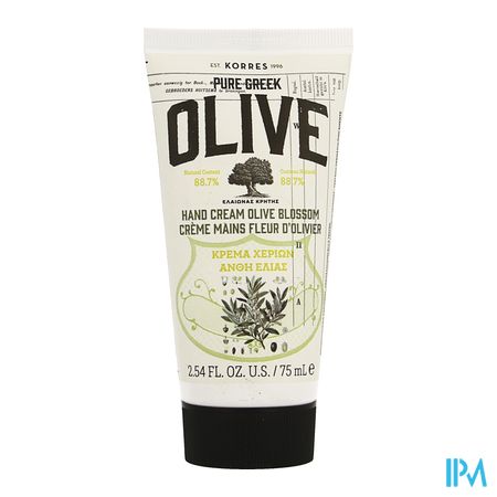 Korres Kb Handcreme Olijf Olijfbloesem 75ml 3