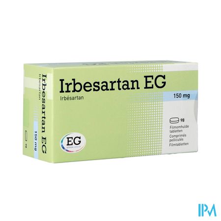 Irbesartan EG 150 Mg Filmomh Tabl 98 X 150 Mg