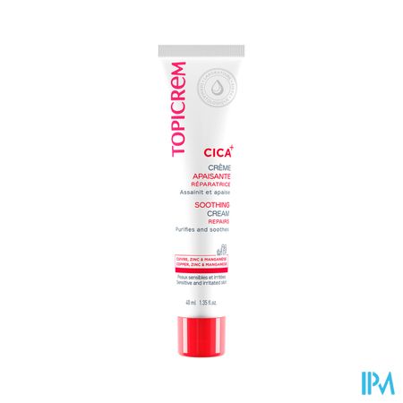 Topicrem Cica Verzachtende Creme Tube 40ml