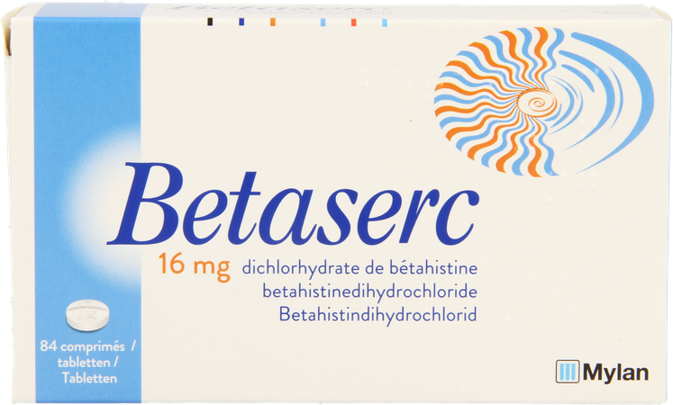 Betaserc Comp 84 X 16mg 4