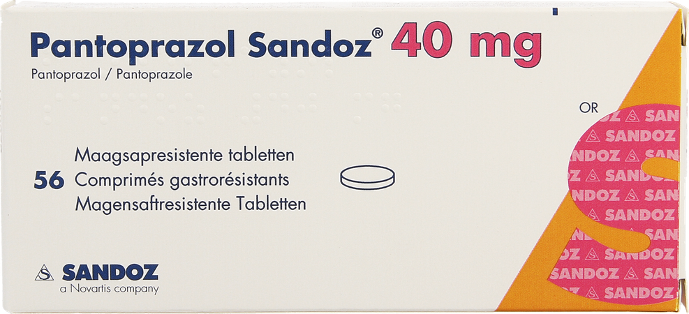 Pantoprazol Sandoz Impex. 40mg Gastro. Comp 56 Pip 1
