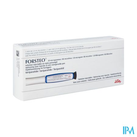 Forsteo Orifarm 20mcg/80mcl Voorgevulde Pen