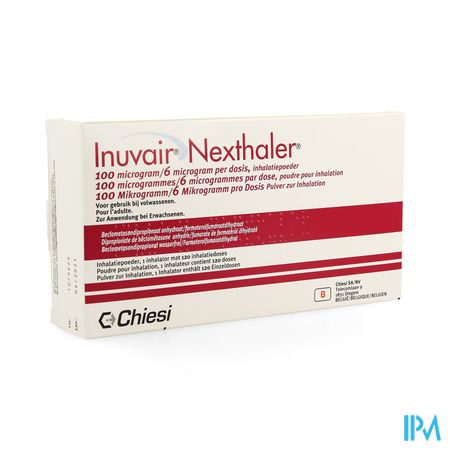 Inuvair 100/6mcg Nexthaler Doses 1x120