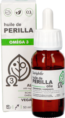 Soria Perilla Olie Omega 3 Vegan 50ml 9