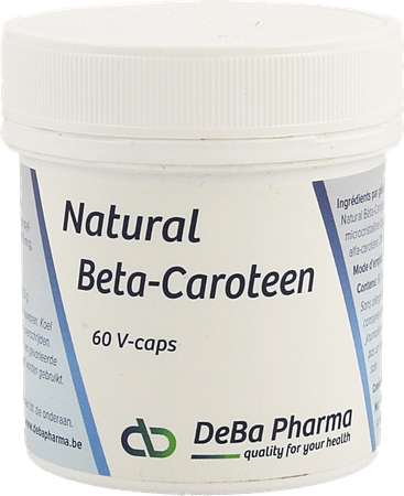 Beta Carotene Caps 60 Deba 4