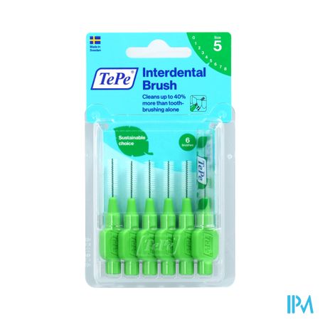 Tepe Interdental Brush 0,8mm Green 6