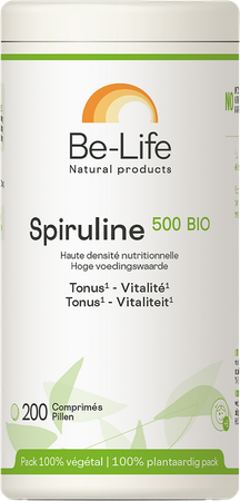 Spiruline 500 Bio Be Life Tabl 200 1