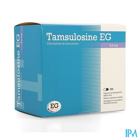 Tamsulosine EG Caps Liber Prol 200 X 0,4 Mg