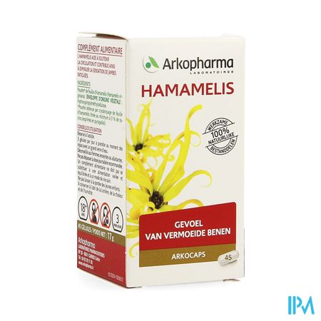 Arkocaps Hamamelis Plantaardog 45 Cfr 4137915