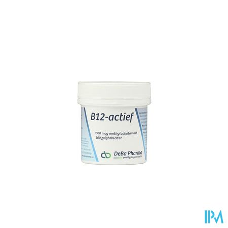 Vitamine B12 1000mcg Methylcobalam. Comp Sucer 100