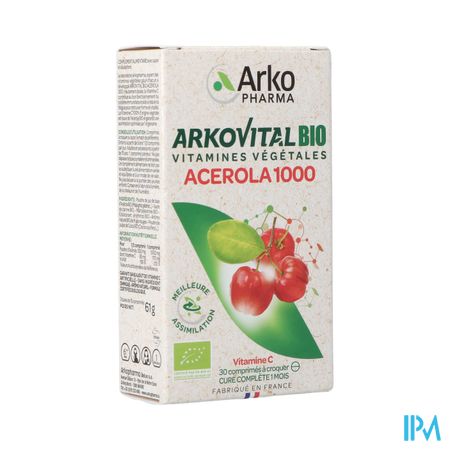 Arkovital Acerola 1000 Bio Comp Croq 30