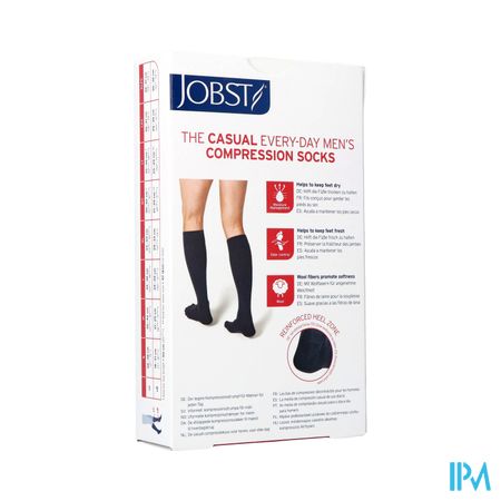 Jobst For Men Casual K2 20-30 Ad Black S 1p