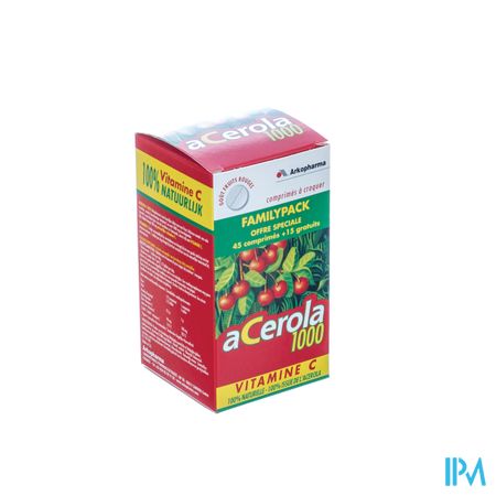 Arkovital Acerola 1000 Familypack Tabl A Macher 60