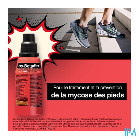 Iso Betadine Germicide Zeep 7,5% 125ml 7