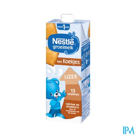 Nestle Groeimelk 1+ Koekjes Tetra 1l