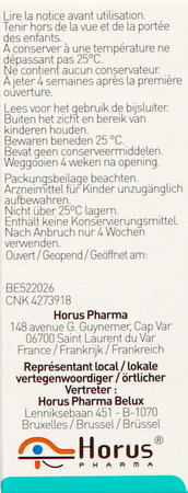 Filiop 40mcg/ml + 5mg/ml Collyre Sol 3 X 2,5ml 6