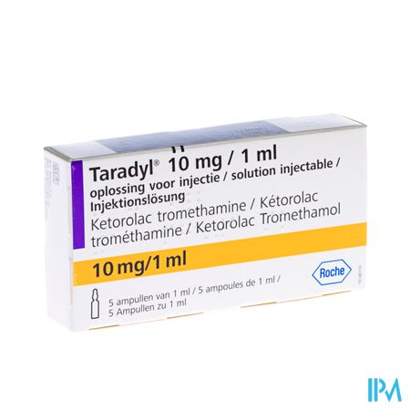 Taradyl 10mg/1ml Opl Inj Amp 5 X 10mg 1