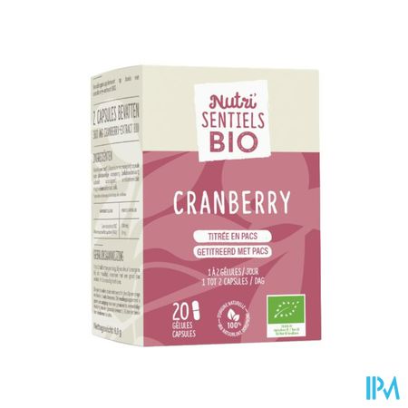 Nutrisentiels Cranberry Bio Comp 20