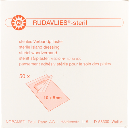 Noba Rudavlies Pans Sterile 8cmx10cm 50 9280455 1