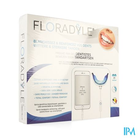 Floradyle Witmakende Tandgel 4ml + Tandpasta 50ml