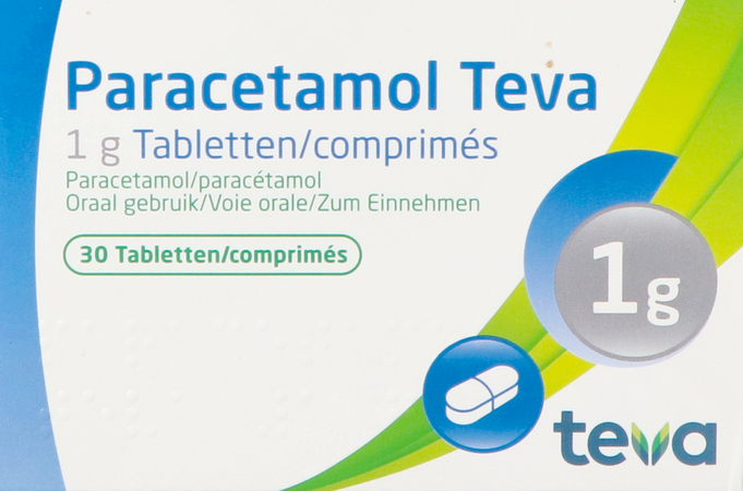 Paracetamol Teva 1g Tabl 30 X 1g Blister 1