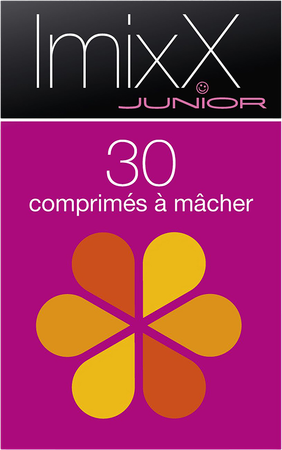 Imixx Junior Framboos Kauwtabl 30 12