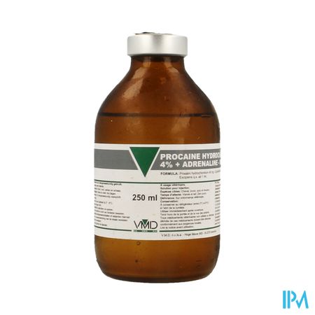 Procaine Hcl 4% Fl 250ml Vmd