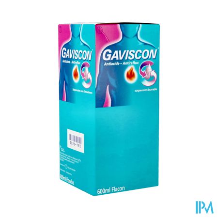 Gaviscon Antiacide-antireflux Susp Buvable 600ml