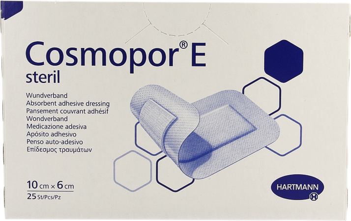 Cosmopor E Latexfree 10x6cm 25 P/s 2
