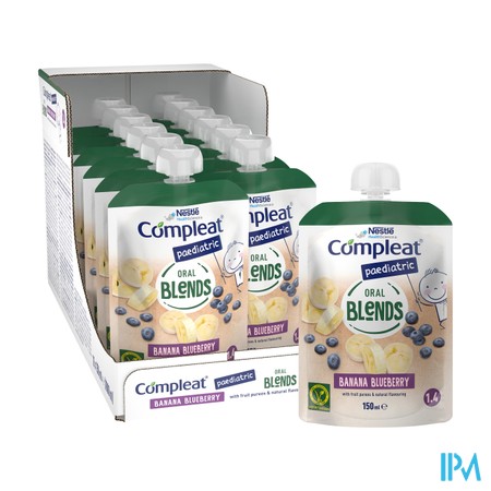 Compleat Paediatric Oral Blends Ban&bl.bes12x150ml